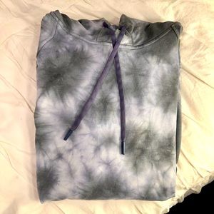 lululemon City Sweat Pullover Hoodie (Blue Tie Dye)